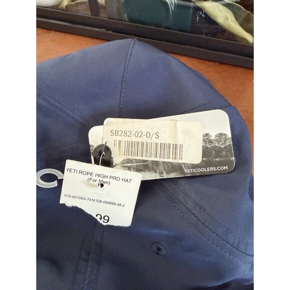 NEW Yeti Coolers Rope Hat Navy Blue Snapback NWT - Picture 4 of 5